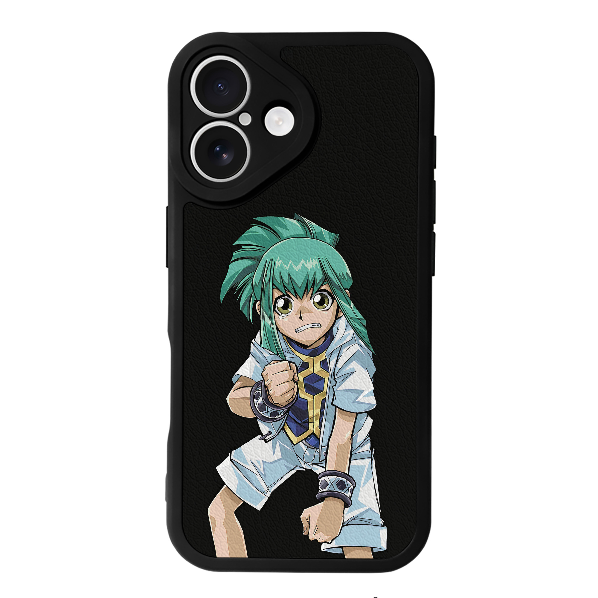 遊☆戯☆王 Yu-Gi-Oh! 【iPhone 16シリーズ対応】シリコンスマホケース（レザー調） 材質：シリコン